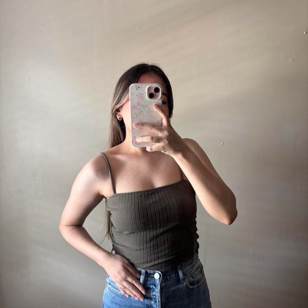 Olive Green Cami Top